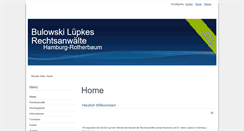 Desktop Screenshot of bulowski.de