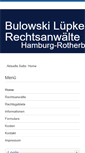 Mobile Screenshot of bulowski.de